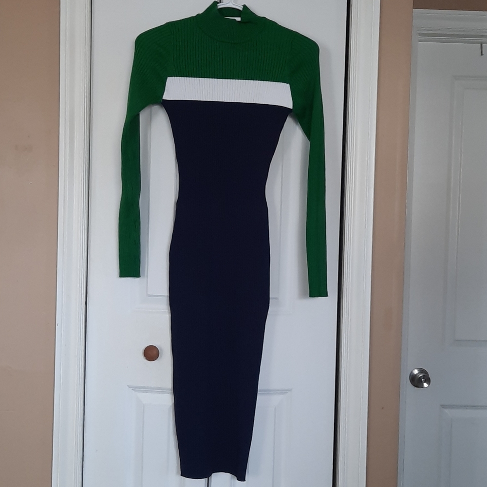 Turtleneck dress